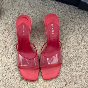 Nickels vintage red mini Wedge- W8